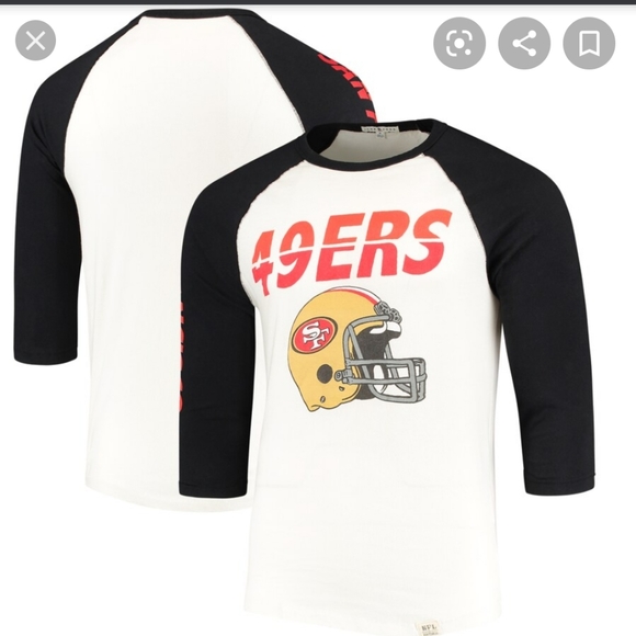 Junk Food Clothing Other - SOLD!! SF 49ers Men's Junk Food Raglan